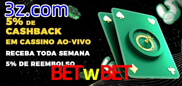 Promoções do cassino ao Vivo Betwbet